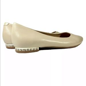 ☀️ Nude flats Ralph Collection Size 6.5 rhinestone